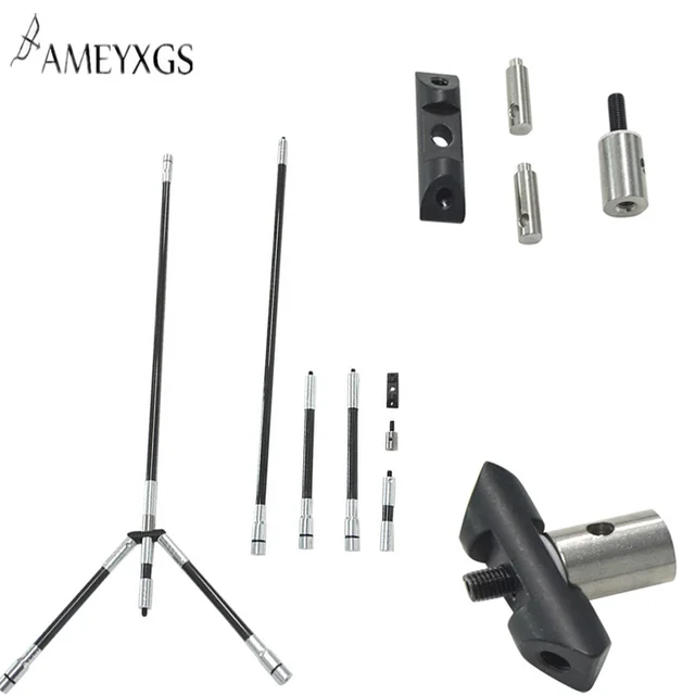  US $76.95 Archery Balance Competition Stabilizer Adjustable Tactical Shock Archery 