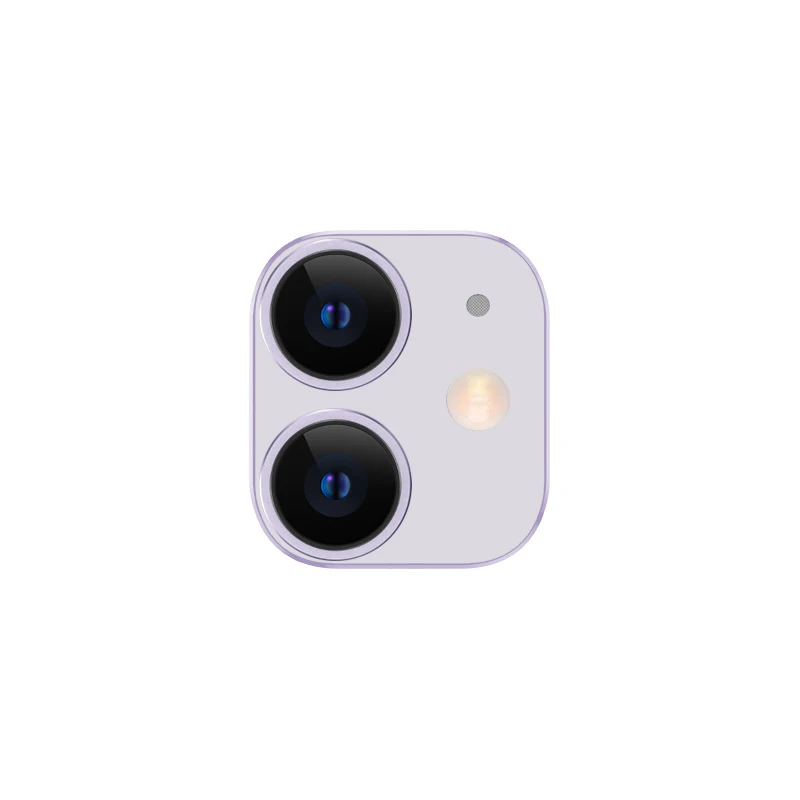 TOTU 0,2 мм задняя защита для экрана камеры для iPhone 11 Pro Max задняя защита объектива Закаленное стекло пленка для объектива Стекло для Iphone X - Цвет: PURPLE