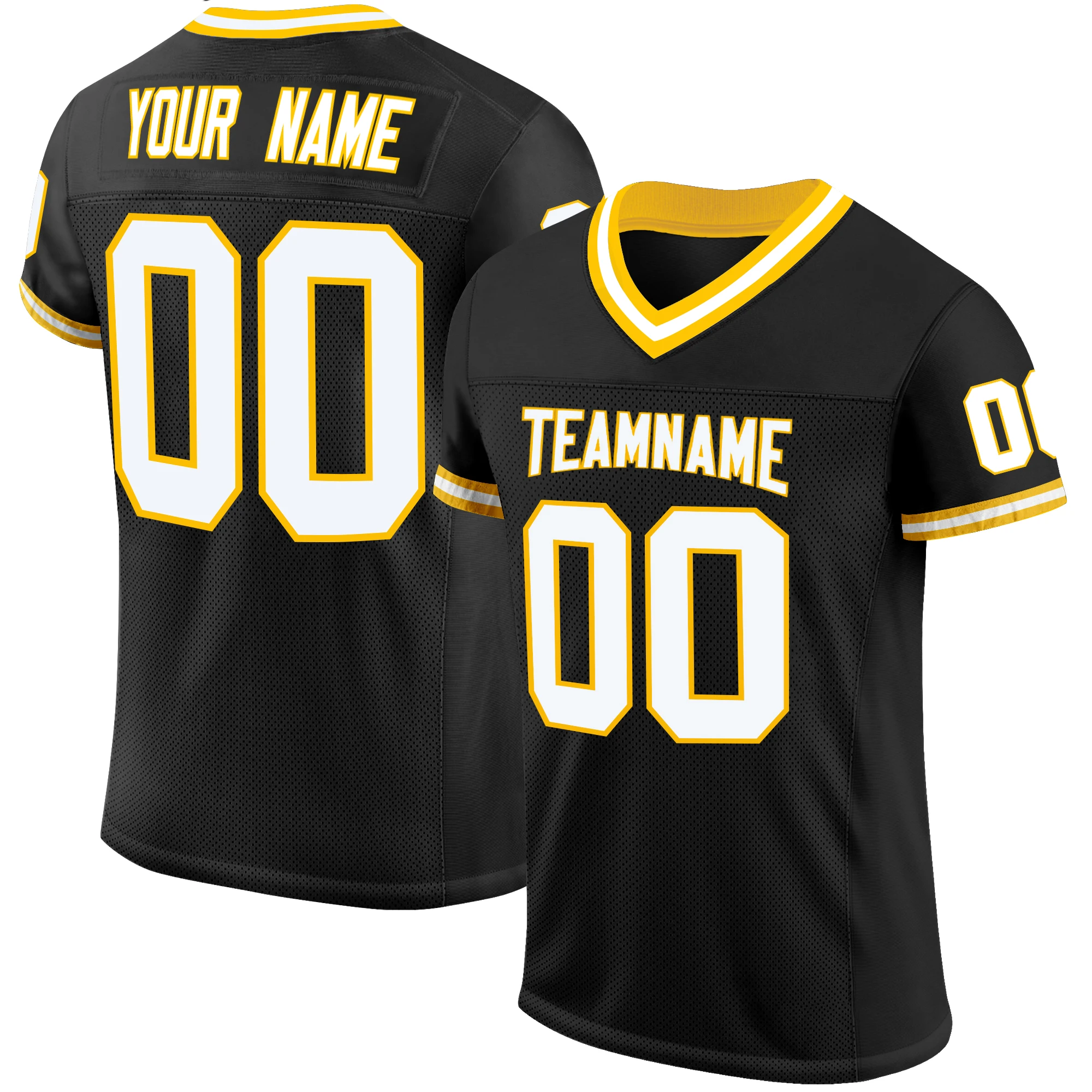 Fashion Football Jersey Printing Team Name/Number Training,Casual Absorbent Tee Shirts for Men Outdoors