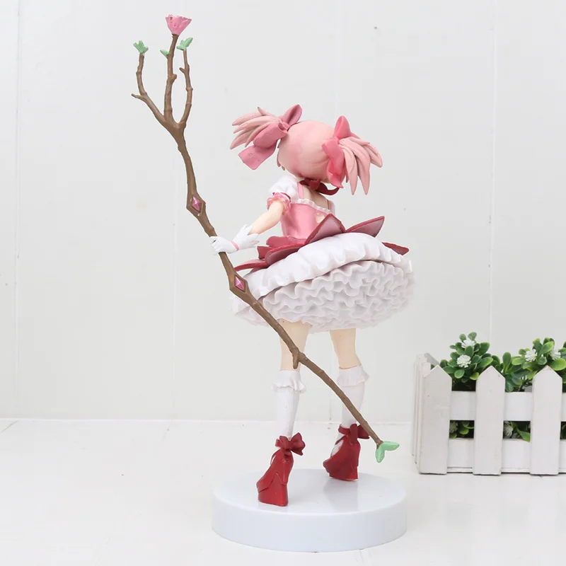 Волшебная фигурка девушки Mahou Shoujo Аниме Фигурка Магическая канеме Мадока куклы модель ПВХ фигурка 21 см