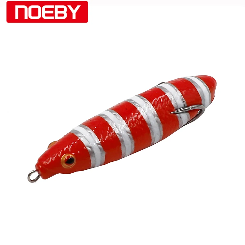 NOEBY рыболовная искусственная приманка Лягушка Мягкая светящаяся верхняя вода