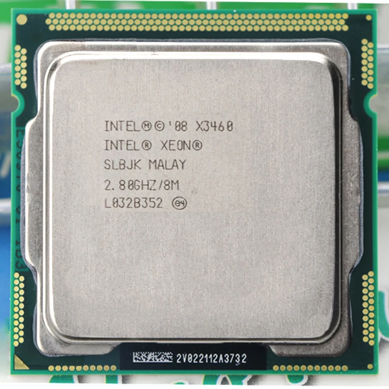 Процессор INTEL XEON X3460 четырехъядерный 2,8 ГГц 8 м разъем LGA1156 ЦП сервера