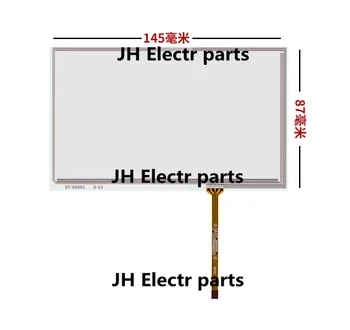 

10pcs/lot 100% NEW 6"inch Resistive Sensor Glass Touch Screen Digitizer For TM060RDH01 145*87 mm