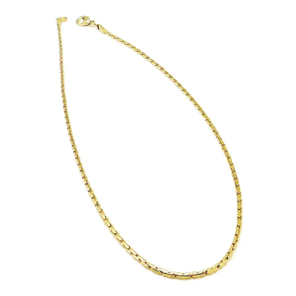 Yulaili Модные Золотые Ювелирные наборы цепочек из Дубаи, ожерелье, серьги, нигерийские Свадебные аксессуары, африканские женские ювелирные украшения, подарки - Окраска металла: Chain