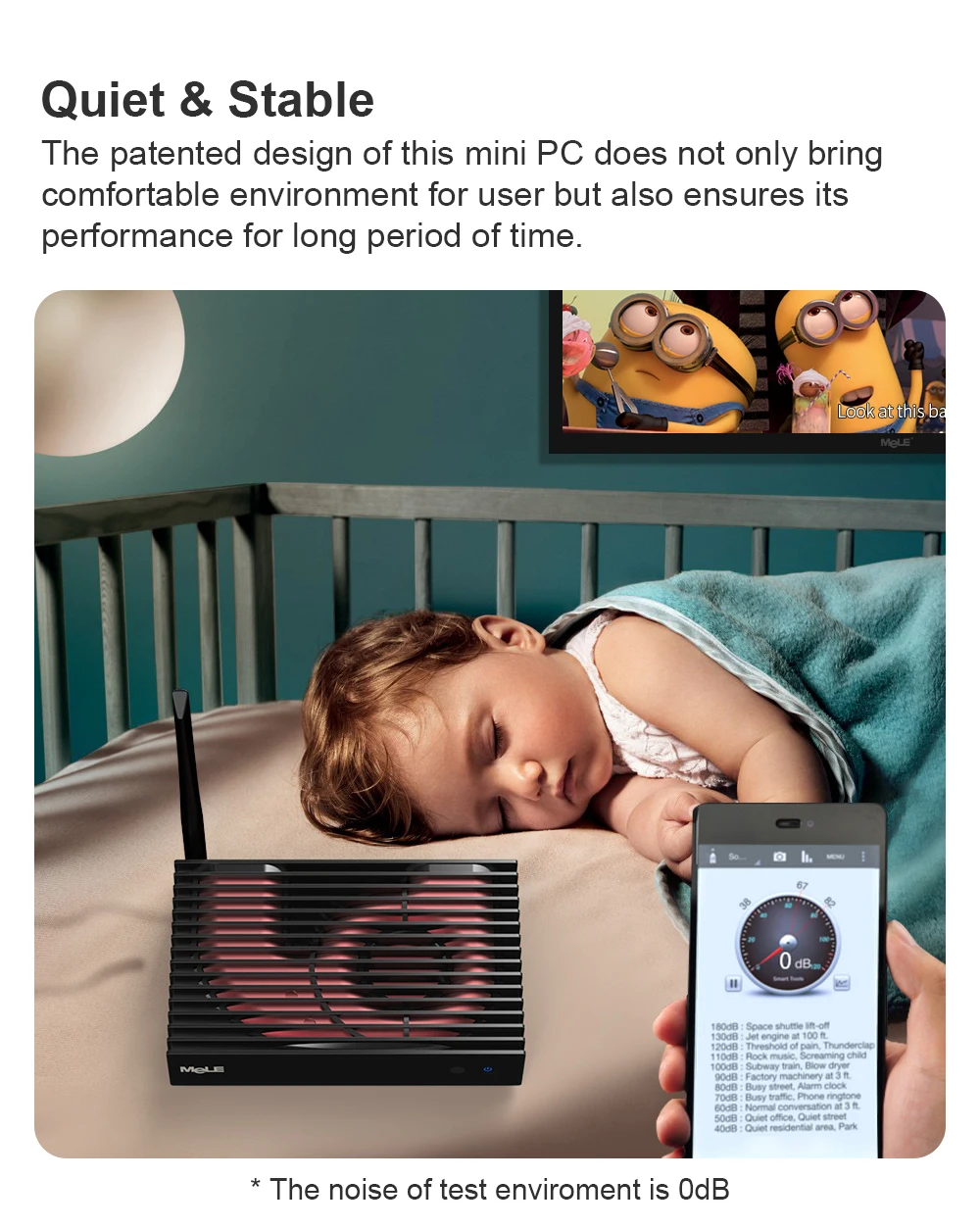 MeLE Triple 4K Display Mini PC - Intel Celeron J4125 Quad Core, 8GB DDR4, 128GB eMMC, 2xHDMI, 1xVGA, 4xUSB 3.0 - Small Gaming Computador Description Image.This Product Can Be Found With The Tag Names Barebone Mini PC, Computer Office, Mini pc
