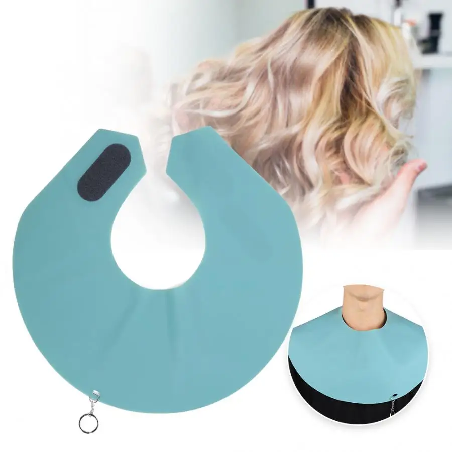 Парикмахерская Водонепроницаемая силиконовая шаль Saion Shop окрашивание волос окрашивание шеи шаль обертка стрижка шеи щит воротник парикмахерские инструменты