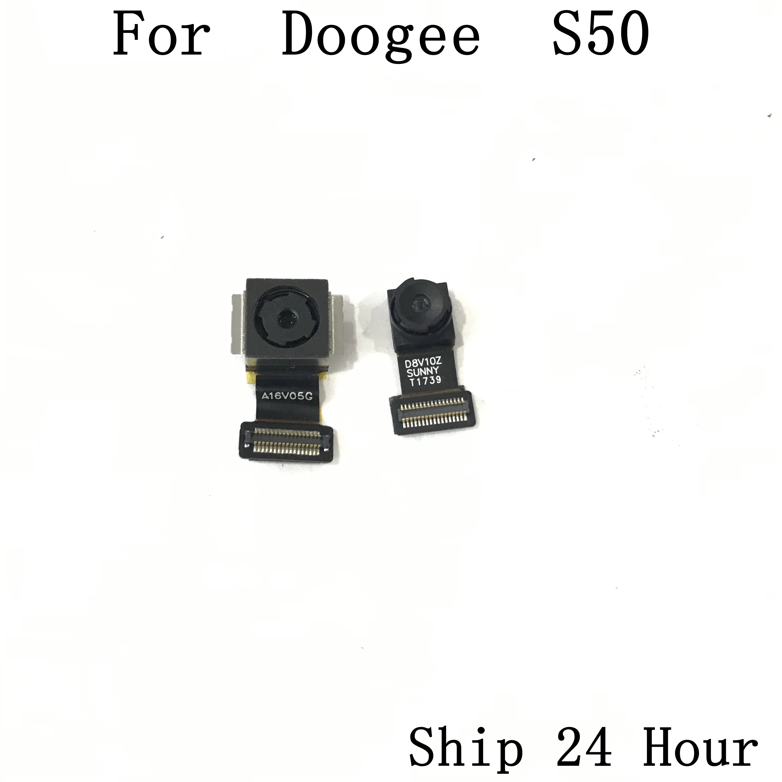 Оригинальная б/у Doogee S50 Фронтальная камера 16.0MP+ 8.0MP модуль для Doogee S50 ремонт починка деталь для замены