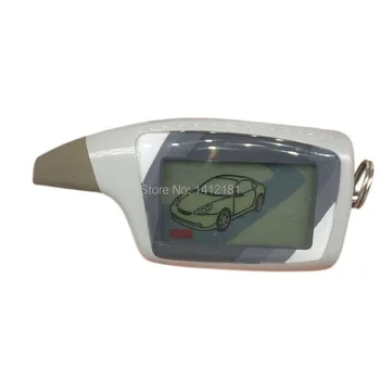 

M5 Two Way LCD Remote Control Key Fob For Russian 2-Way Car Alarm System Scher khan Scher-Khan Magicar 5 6 Keychain