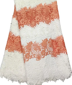 

AMTB73 Best-Selling Nigerian Lace Fabrics milk silk African Cord Lace Fabrics High Quality 2019 Guipure Lace Cotton Material