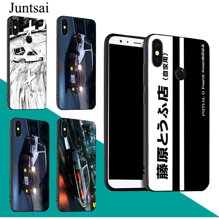 

Juntsai Comic Initial D Drift Racing Phone Cover For Xiaomi Redmi 6 Pro 6A 5 Plus S2 Note 7 5 5A 4X Mi 8 9 6X A2 Mix 2 F1 Case