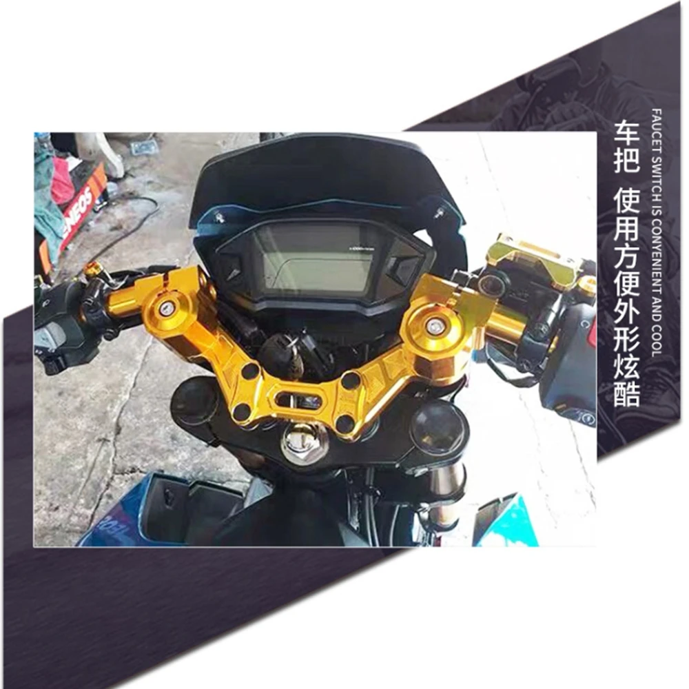 MSX125 CNC Aluminum Handle Bar Handlebar Sport Kit Drag Bike Race Squat For 2016 Honda Grom MSX125 Second Generation