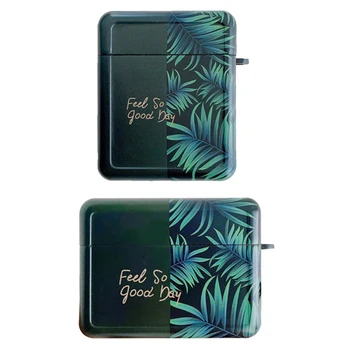 

Feel So Good Day Leaf Soft Protect Case Cover for Airpods 1 2 for Airpods Pro with Carabiner