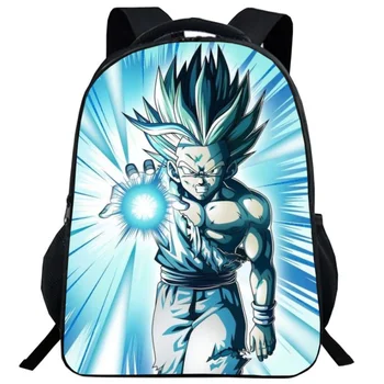 

Dragon Ball Z Super Mochila Goku Backpack Headphone Jack School Bags Travel Bags Casual Bag Book Bag USB Charging
