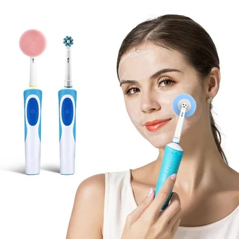 

Face Cleansing Brush Head For Oral-B Electric Toothbrush Replacement Facial Electric Toothbrush Cleansing Head and For D12