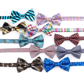 

Linbaiway Men's Adjustable Formal Ties for Mens Shirt Bow Tie Butterfly Bowtie Tuxedo Bows Accessories Gift Custom LOGO