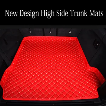 

Custom fit Hight side Car trunk mats cargo Liner for Hyundai ix25 ix35 Elantra SantaFe Sonata Solaris Tucson verna Veloster 6D c