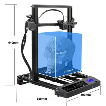 

SUNLU S8 FDM 3D Printer Plus Size DIY Kit Filament Extruder Resume Power Failure impressora 3d printing Printing For Modeling