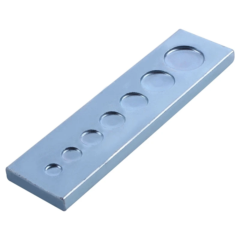 

Leathercraft Tool Punch Snap Kit Rivet Setter with Base for Punch Hole and Install Rivet Button (Pack of 11) Die Punch Snap Kit