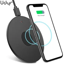 Udyr 10 Вт Qi Беспроводное зарядное устройство для samsung Galaxy S10 S9/S9+ S8 Note 9 Быстрая зарядка для iPhone 11 Pro XS Max X XR 8 Plus