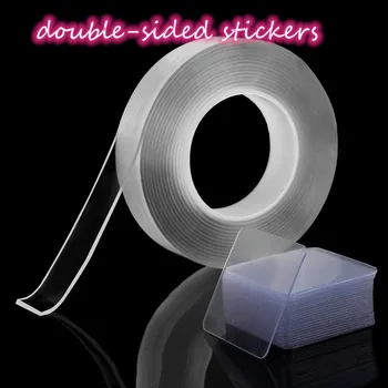 

Transparent Magic Powerful Multifunctional Nano Seamless Double-sided Sticker Tape Sticky Anti-Slip Pads Nano Tape Home Supplies