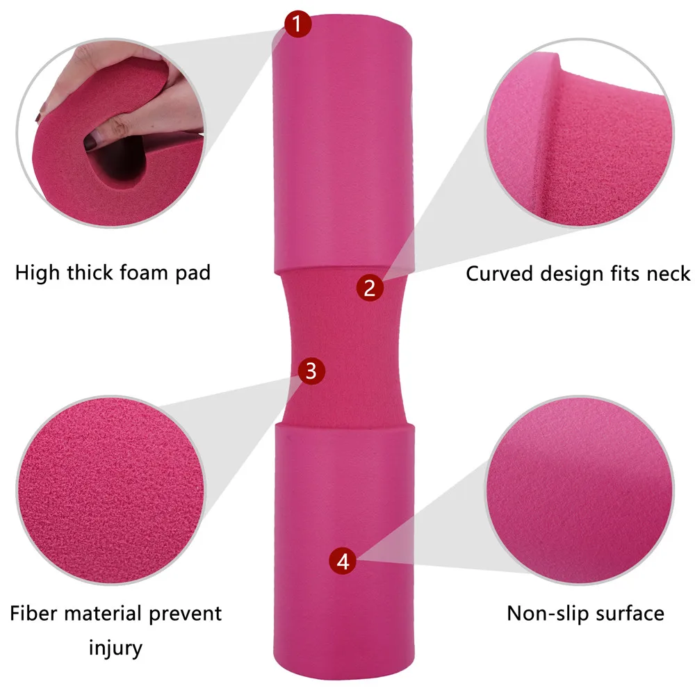Штанга, подушка для приседания, защита для шеи и плеч, фитнес, бодибилдинг, оборудование для тренажерного зала, для тяжелой атлетики, приседания, для тренировки ягодиц