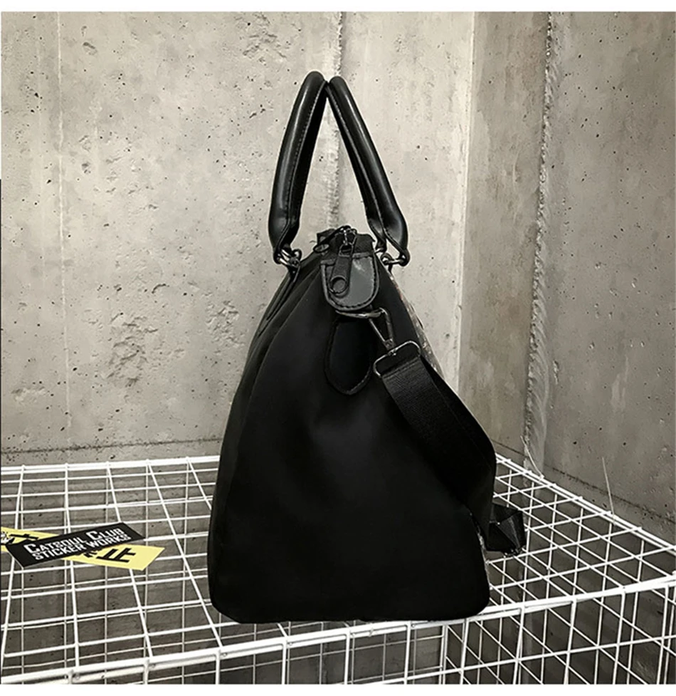 Fashion Sport Gym Yoga Mat Bag Fitness Training Shoulder Crossbody Bags Women High Capacity Waterproof PU Luggage Travel Handbag