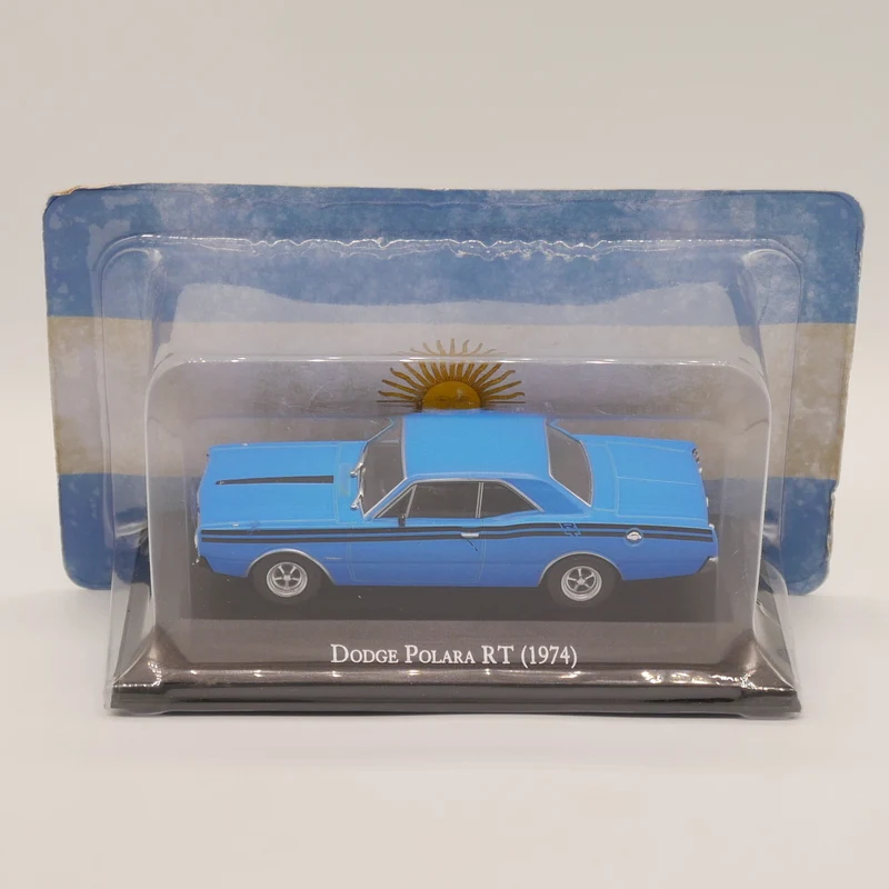 Модель автомобиля под давлением Ixo 1:43 Dodge Polara RT 1974 игрушка из сплава|Наземный