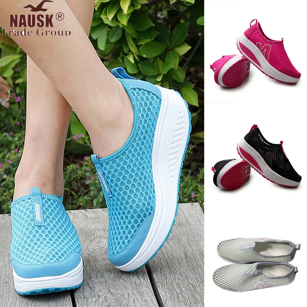 Shoes Women Mesh Flat Shoes Sneakers Platform Shoes Women Loafers Breathable Air Mesh Swing Wedges Shoe Breathable Flats# Shoes Women Mesh Flat Shoes Sneakers Platform Shoes Women Loafers Breathable Air Mesh Swing Wedges Shoe Breathable Flats#