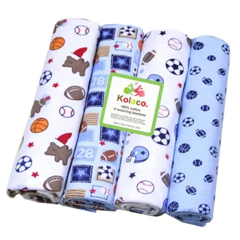 

4 Pcs 2020 Cotton Infant Baby Girls Boys Mattress Cartoon Animal Fitted Crib Sheets Toddler Bed Mattresses Standard Mattress