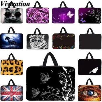 

Neoprene Pouch 14 15 Notebook Case For iPad Lenovo Yoga 300 Acer Aspire One HP Envy 13.3 10.2 12 13 15.6 11.6 17 Laptop Bag Case