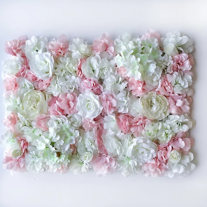 HAXIXINJING 60*40 см искусственные цветы Настенный Цветок голова Шелковые Розы Цветочные для свадебного фона