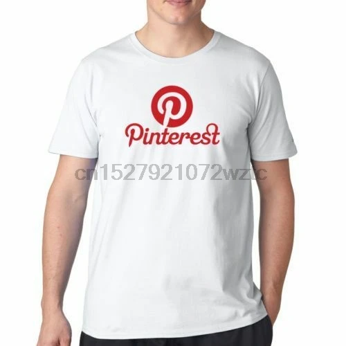 Футболка с логотипом Pinterest | Мужская одежда
