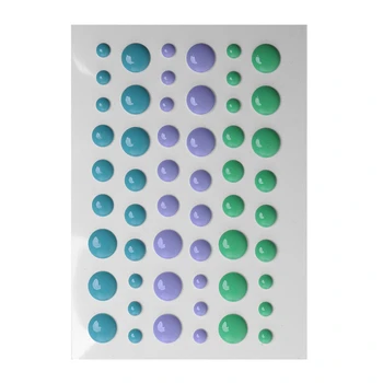 

Enamel Dot Self Adhesive Embellishment for Cardmaking and Craft Scrapbook DIY E15B