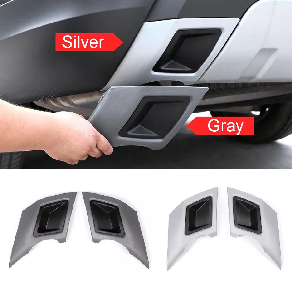 2 шт. декоративная накладка на глушитель выхлопной трубы для Land Rover Discovery 5 LR5 2017 2018