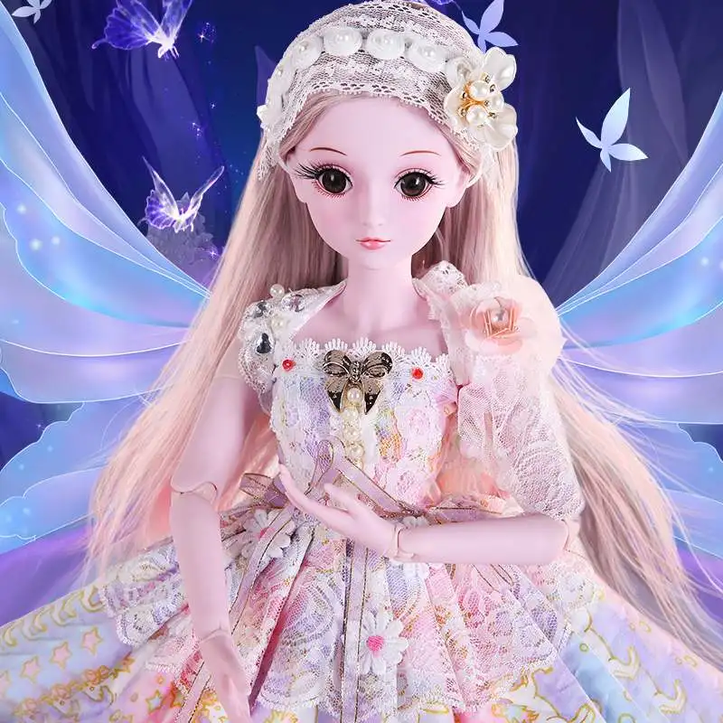 UCanaan 1/3 BJD кукла 60 см/23,6 ''Высота 19 шарнирные куклы(парик Обувь Одежда волосы глаза макияж) коллекция игрушек