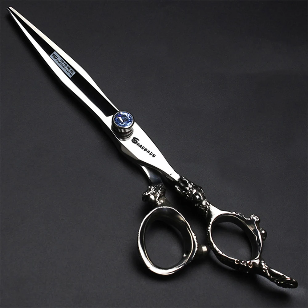 SKU-1-7.0寸 银色双龙 平剪