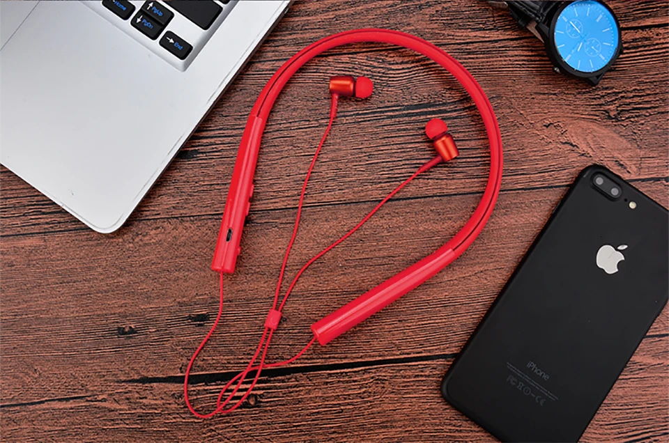 Ms750a Bluetooth гарнитура, спортивные водонепроницаемые беспроводные наушники, 360 градусов, стерео, басовый звук, наушники для смартфонов и музыки