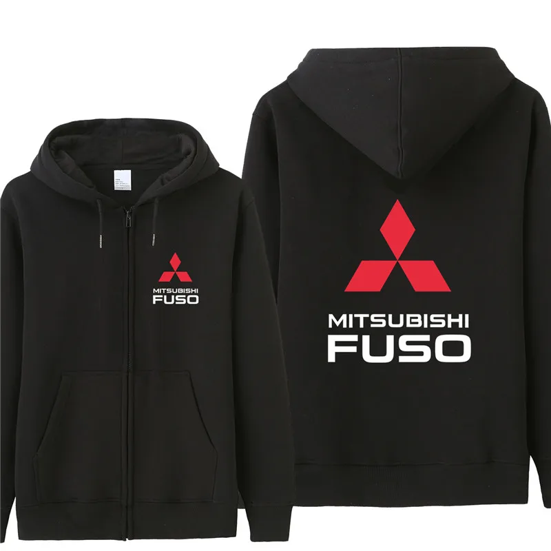 Осенние толстовки Mitsubishi Fuso мужское модное пальто флисовый пуловер унисекс