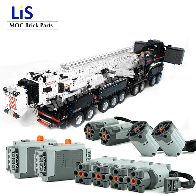 

2023 NEW Upgraded Power RC Mobile Crane MOC-20920 LTM11200 Technical Motors MOC Building Blocks Model DIY Bricks Toys Boys Gifts