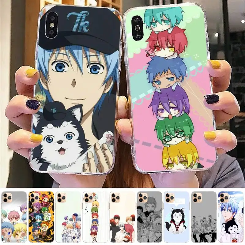 TOPLBPCS Kuroko No Basket Phone Case for iPhone 11 12 13 mini pro XS MAX 8 7 6 6S Plus X 5S SE 2020 XR cover | Мобильные телефоны и