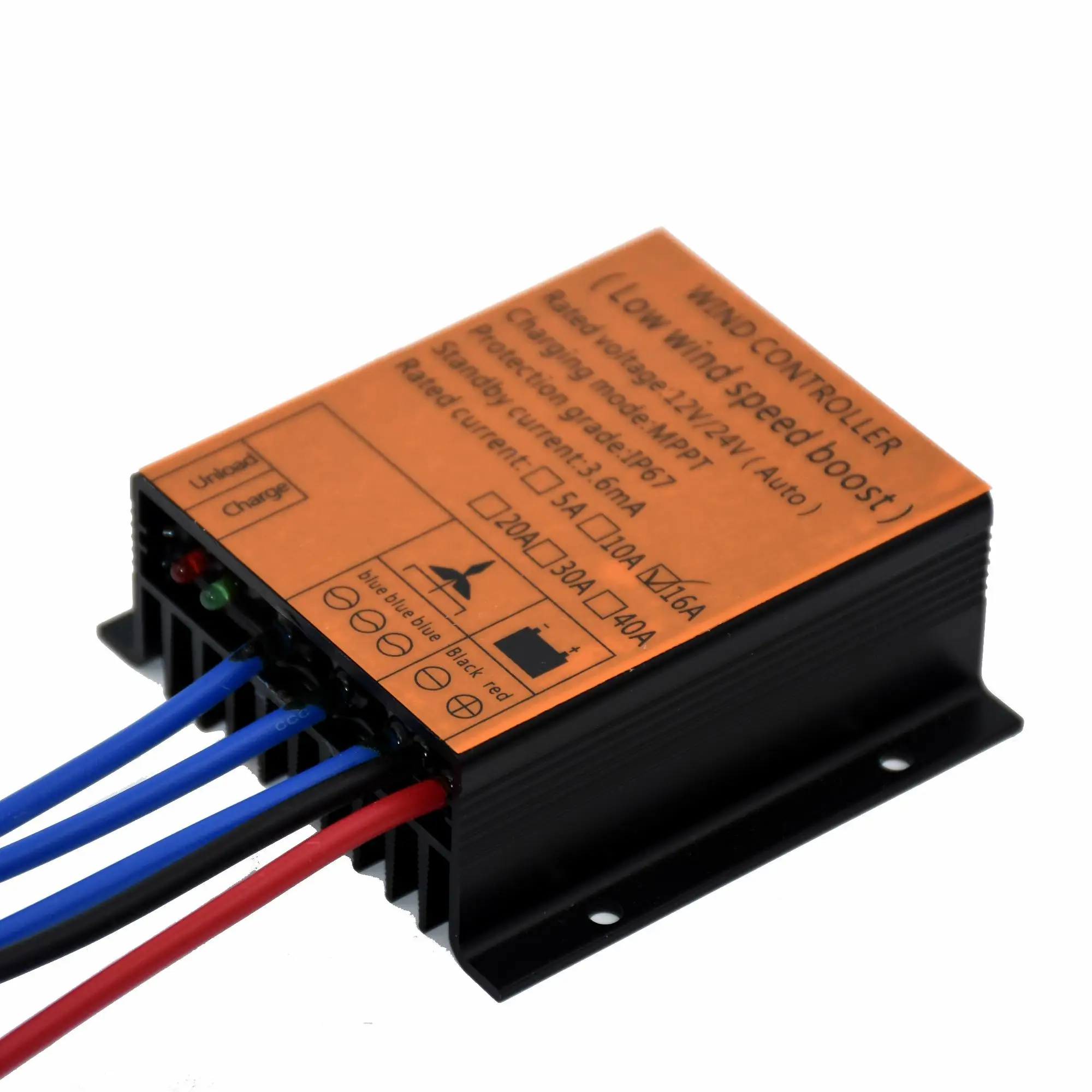 200W/400W 10A/16A со слежением за максимальной точкой мощности/BOOST Ветер Контроллер