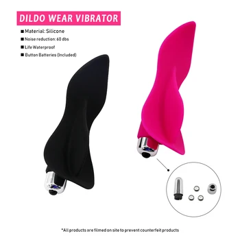 EXVOID Wearable Sucker Vibrator Clitoris Stimulate Silicone Dildo Vibrators Sex Toys for Women Adult Products G-spot Massager 2