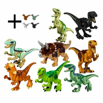 

Jurassic Blocks World 2 Park Dinosaur Brutal Raptor BuildingFigures Bricks Dino Toys For Children Dinosaur Christmas