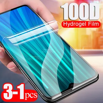 

3pcs 100D Curved Hydrogel Soft Film For xiaomi redmi note 8 pro 8T 7 xiomi xaomi redmi 8a 7a screen protector not tempered glass