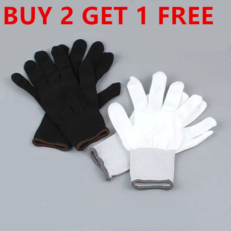 

Vinyl Anti-static Window Car Wrap Gloves 1Pair Tinting Work Gloves Nylon Carbon Fiber Stickers Install Tool Vinyl
