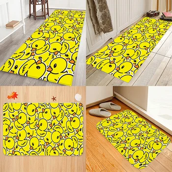 

Little Huangyayinhuafalanrong home non-skid floor mat
