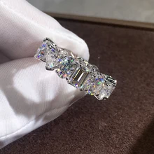 Романтическое женское кольцо в форме сердца с круглым овальным камнем, серебро 925 пробы, обручальное кольцо, винтажное циркониевое обручальное кольцо для женщин
