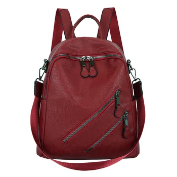 

2020 New Style Europe and America Fashion Backpack Female Outdoor Waterproof Versatile Backpack Capacity Schoolbag Fashion