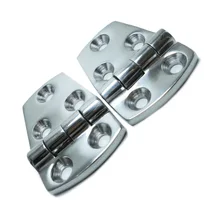 Yacht морская нержавеющая сталь полированная дверь люка отсек Стыковая петля 57*38 мм