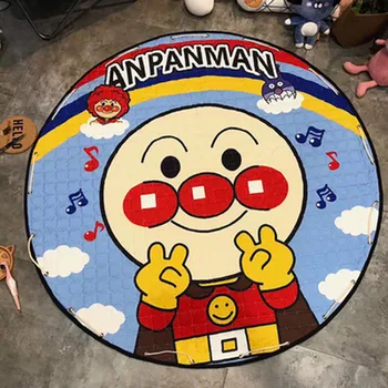 

Children's Crawling Pad Cartoon Non-slip Baby Crawling Pad Round Fabric Floor Mat Toy Storage Bag Game Blanket A752